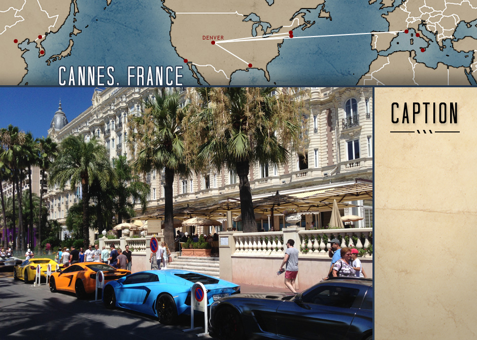 Devotion research tour: the Carlton hotel in Cannes, France where Jesse Brown enjoyed an afternoon. 