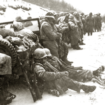 US Marines at the Chosin Reservoir