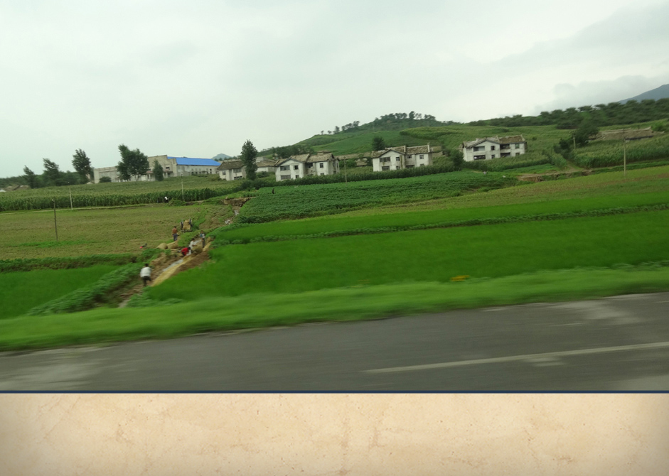 North Korean landscape