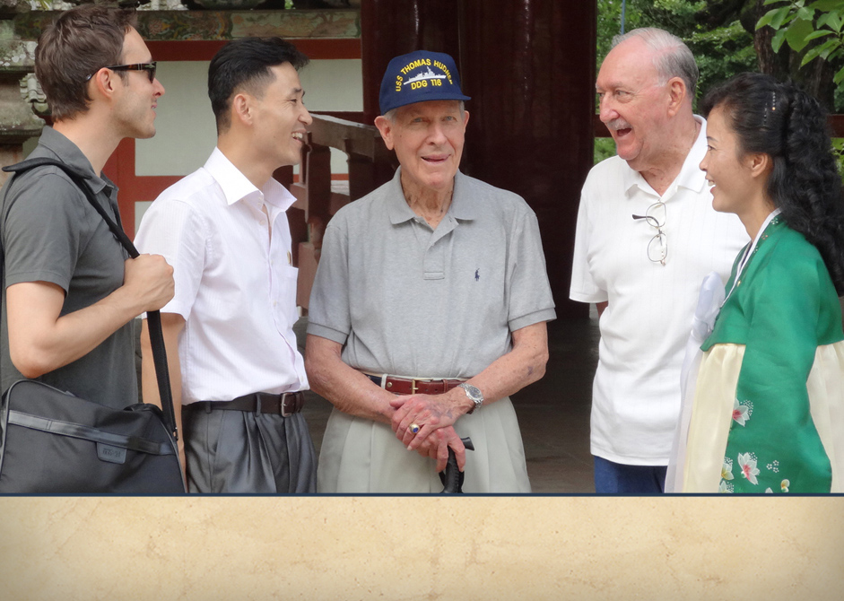 Adam Makos and Tom Hudner. 