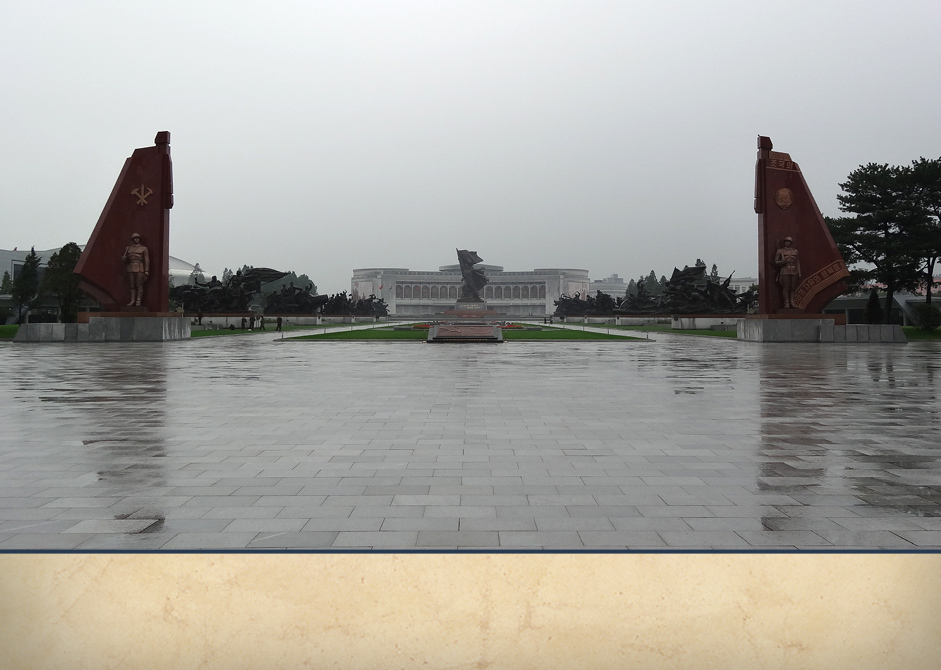 North Korean museum. 